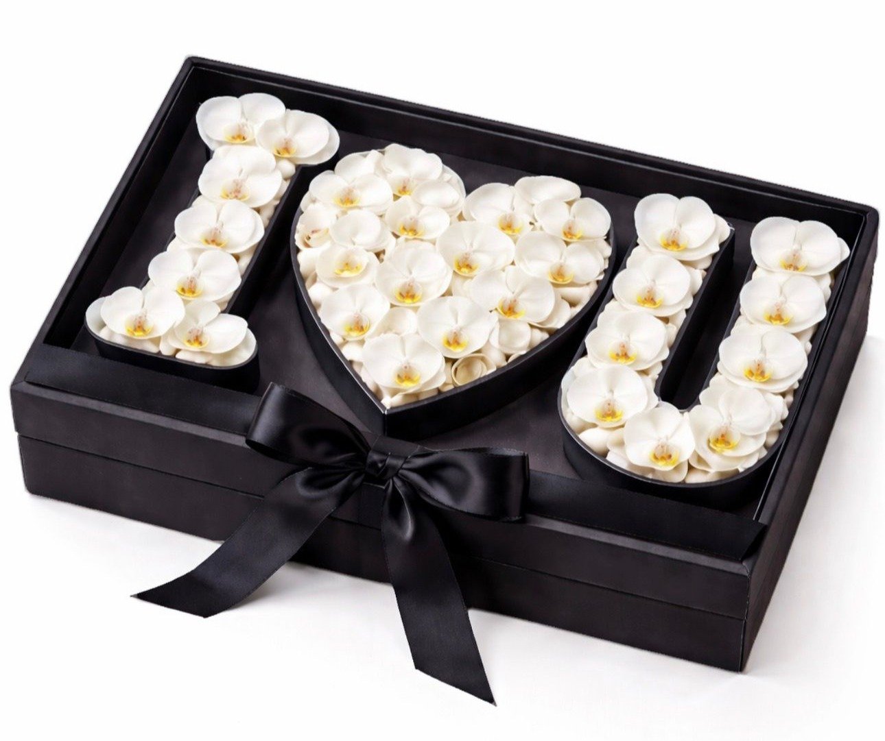 white orchid love box Vancouver